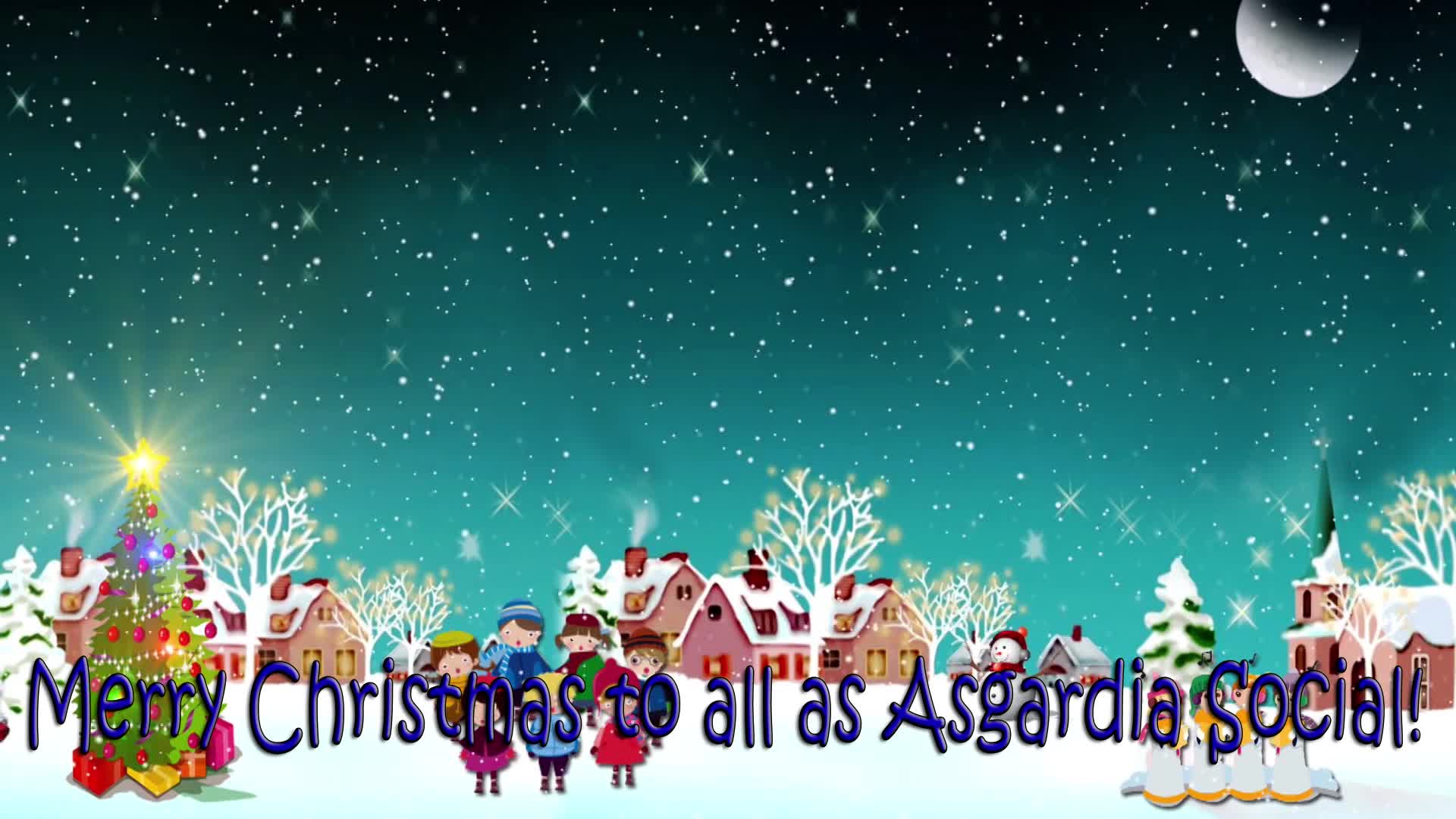 Merry Christmas from Asgardia Social!