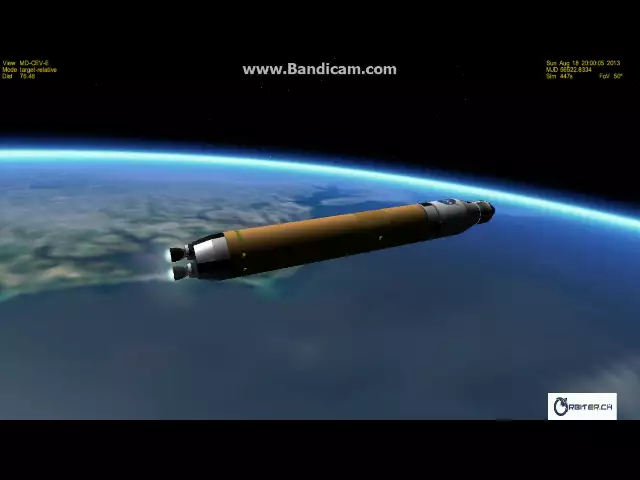 Direct CLV Orion launch to ISS (Artemis)