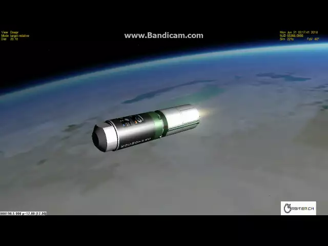 Dnepr rocket launches TanDEM-X satellite