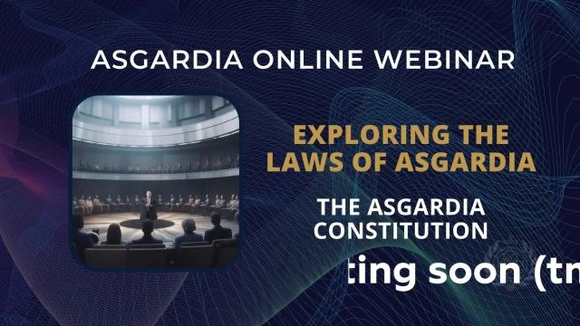 The Asgardia Constitution Webinar Part 1
