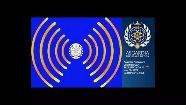 Asgardia QA session with Chair of Parliament on DVR 2021-11-19 03:53:27