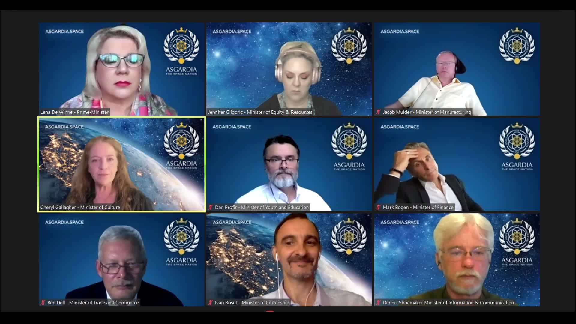 Live Q&A With Asgardia Government 30 June 2022 Part Three