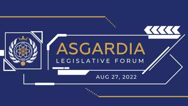 Asgardia Legislative Forum on 27-Aug-22 Part Two