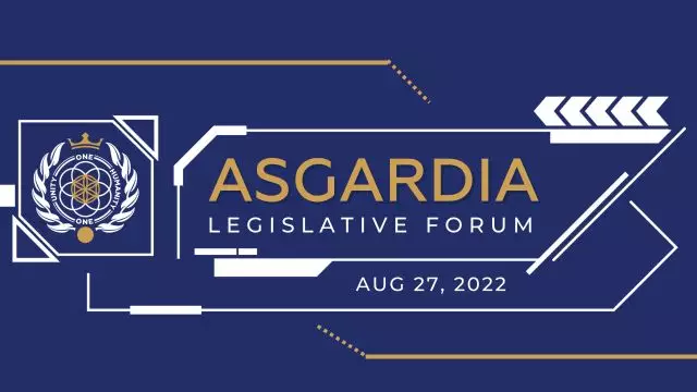 Asgardia Legislative Forum on 27-Aug-22 Part Three
