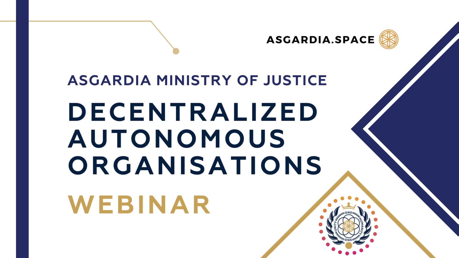 Ministry of Justice DAO Webinar on 28-Sep-22 Part One