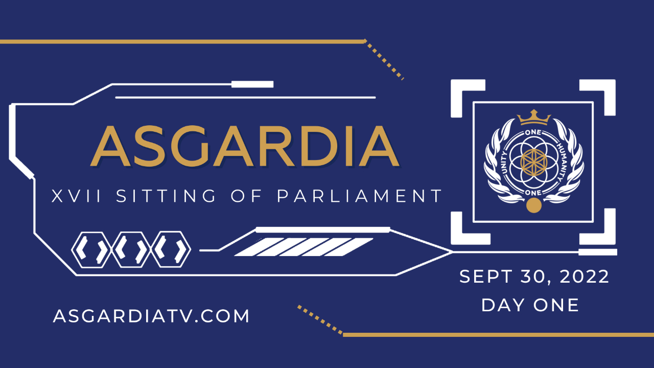 XVII Sitting of Asgardia Parliament - Day One on 30-Sep-22 Part 3